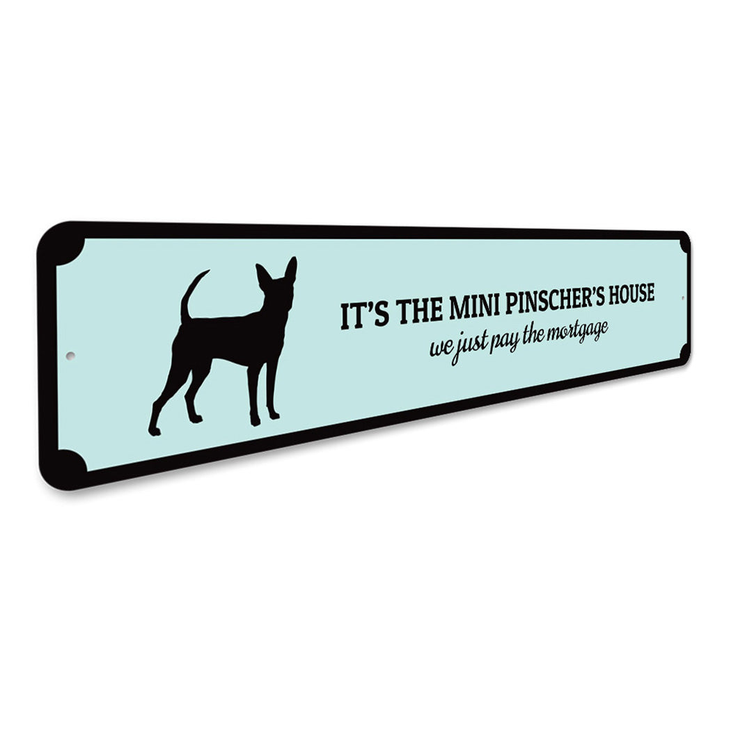 Mini Pinscher House Sign