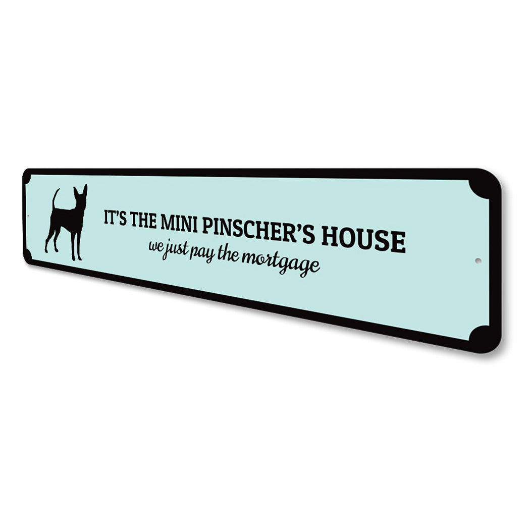 Mini Pinscher House Sign