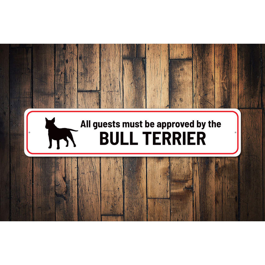 Bull Terrier Home Sign