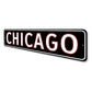 Chicago Metal Novelty Sign