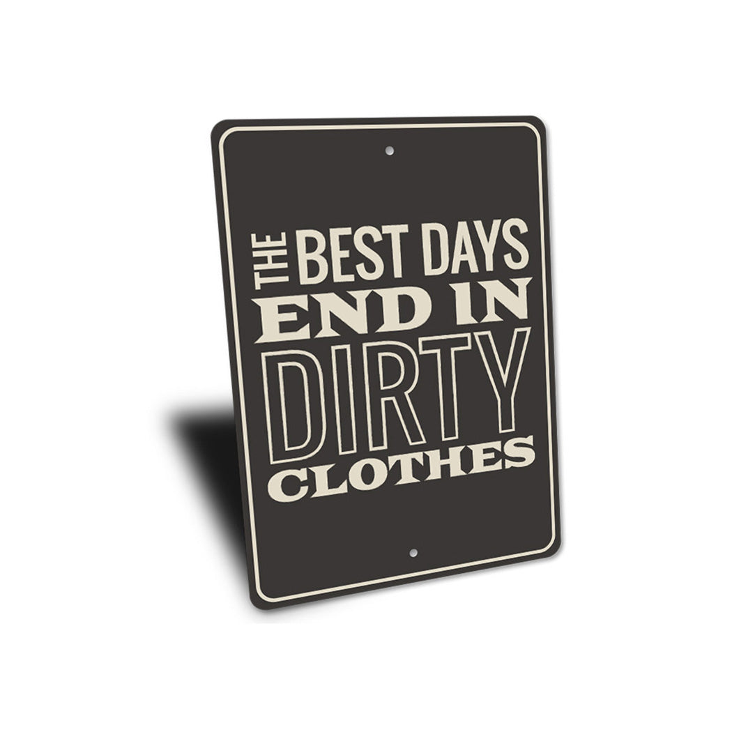 Dirty Clothes Sign