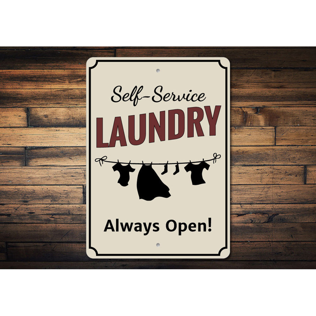 Make Clothes Sign Clothes Line Sign – Lizton Sign Shop Wholesale