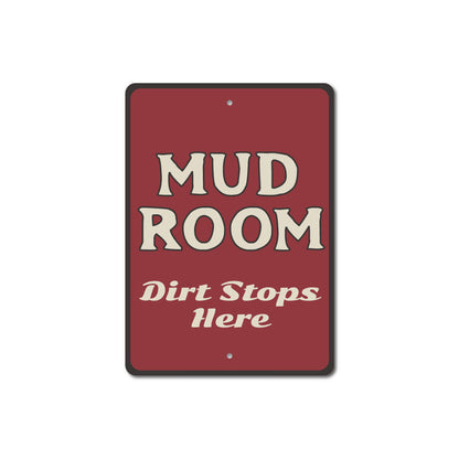 Mud Room Sign