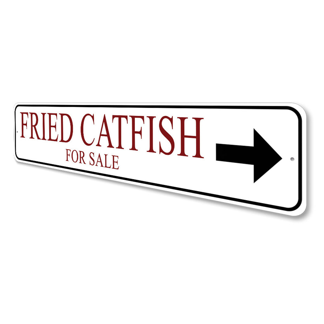 Fried Catfish For Sale Seafod Sign