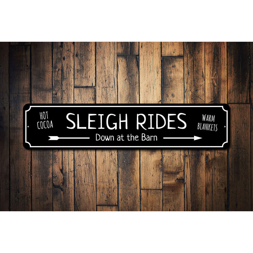 Sleigh Rides Sign