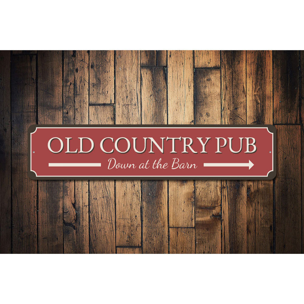 Country Pub Sign