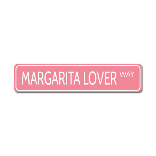 Margarita Lover Metal Sign
