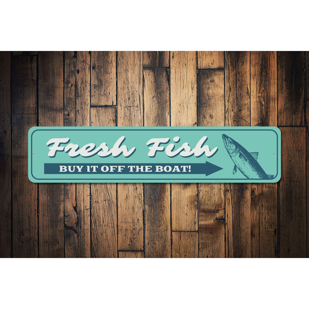 Fresh Fish Sign