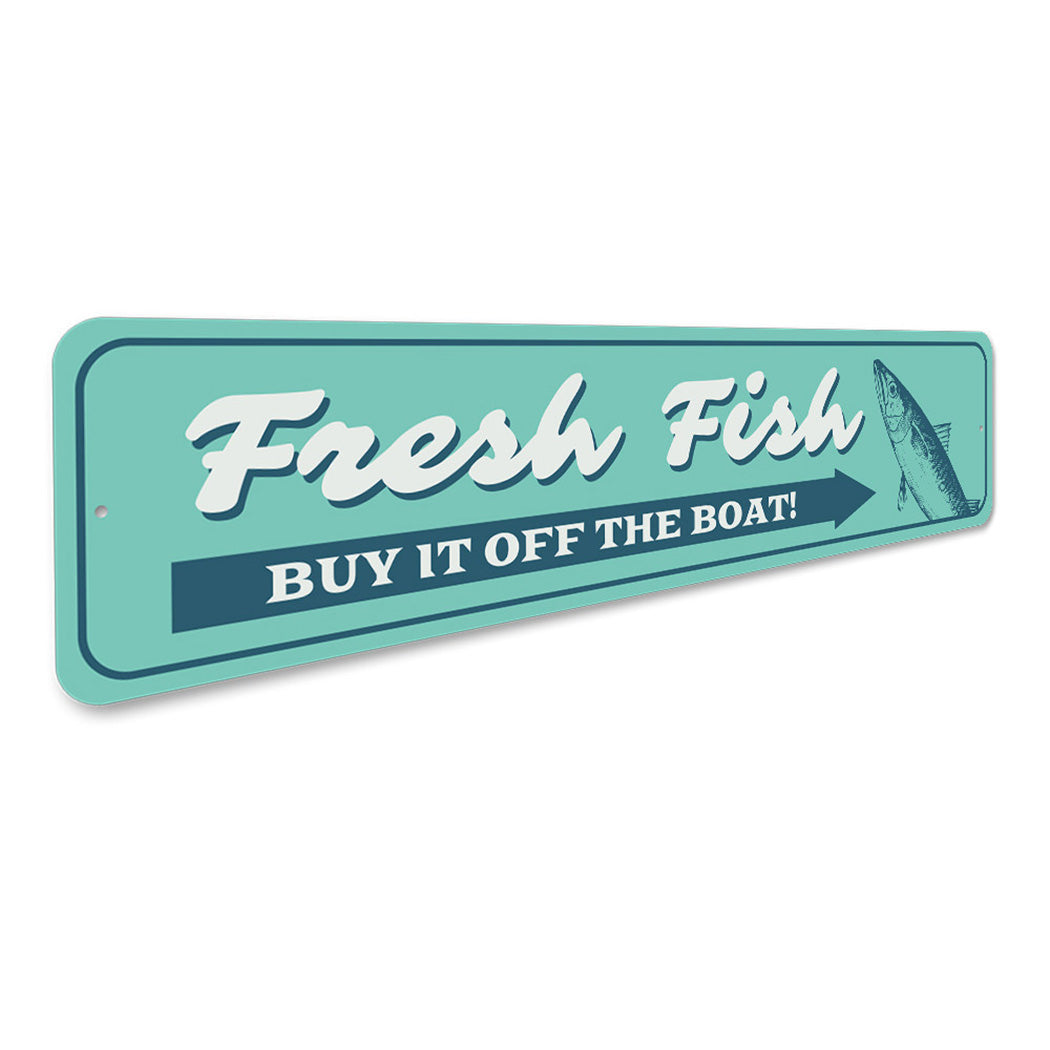 Fresh Fish Sign – Lizton Sign Shop Wholesale