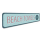 Beach Towel Sign