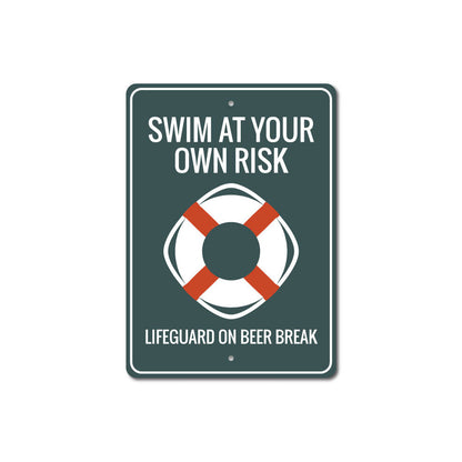 Life Preserver Sign