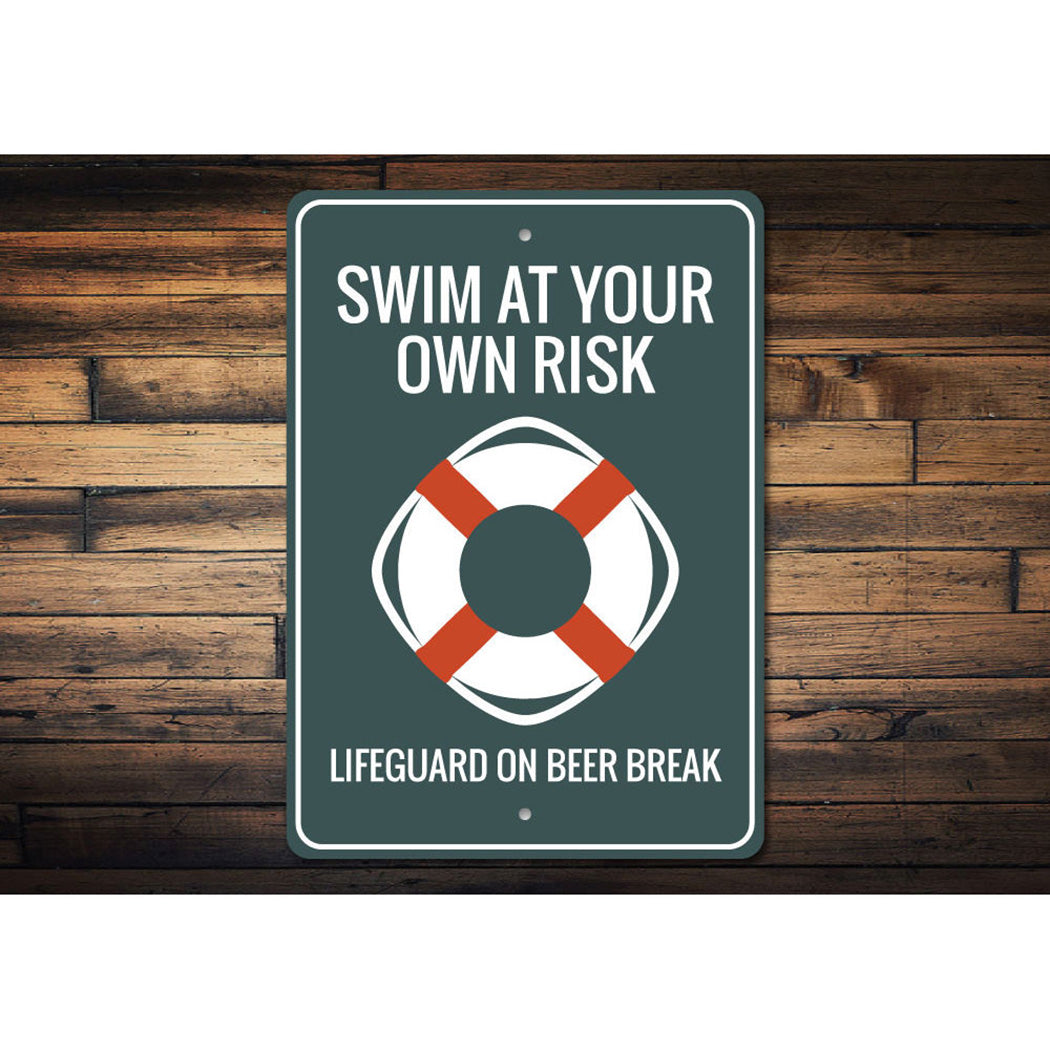 Life Preserver Sign