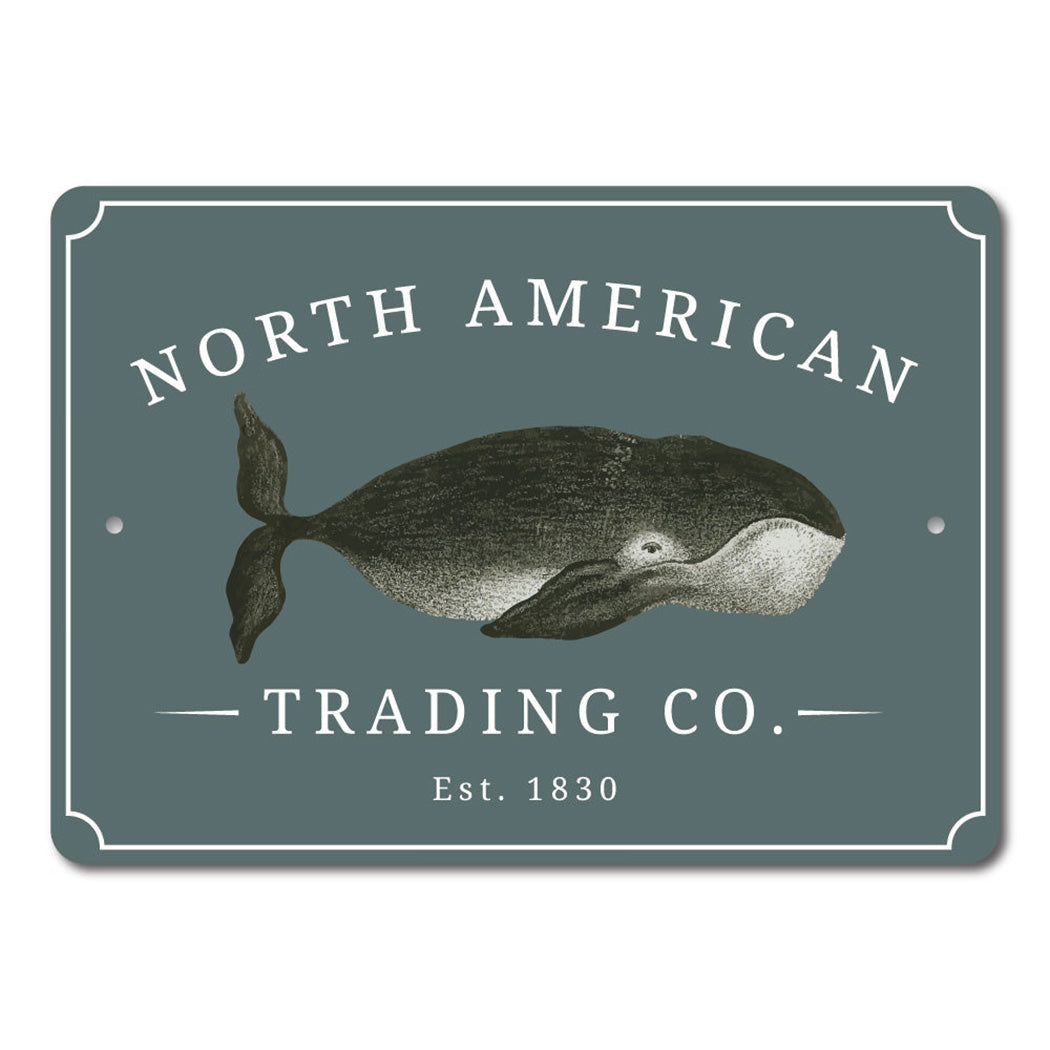 North American Trading Company Sign