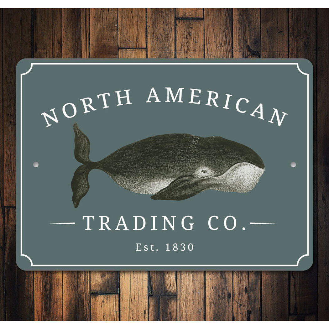 North American Trading Company Sign