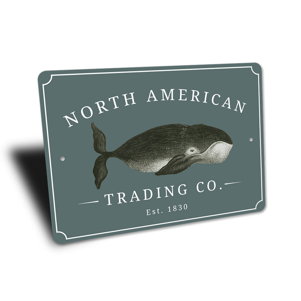 North American Trading Company Sign