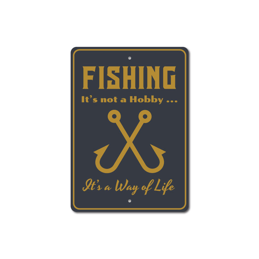 Fishing Hobby Sign