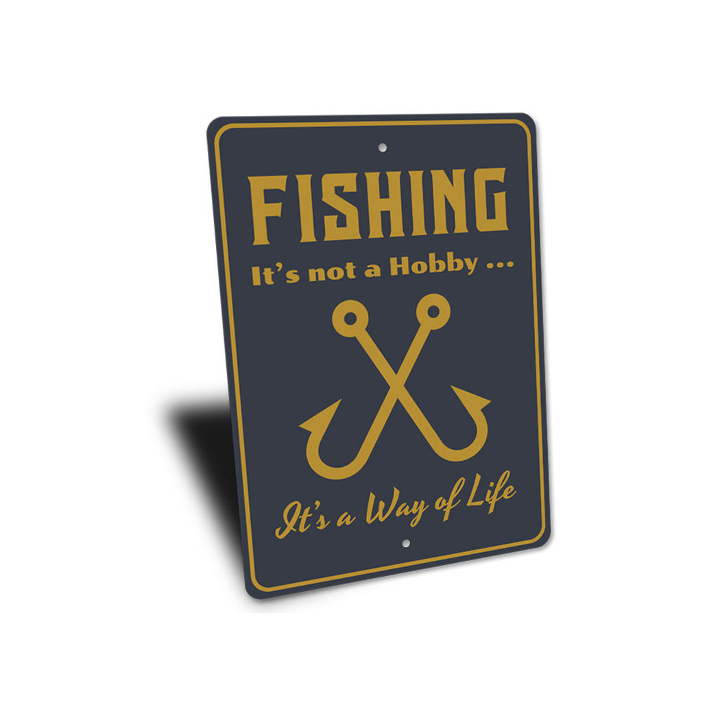 Fishing Hobby Sign