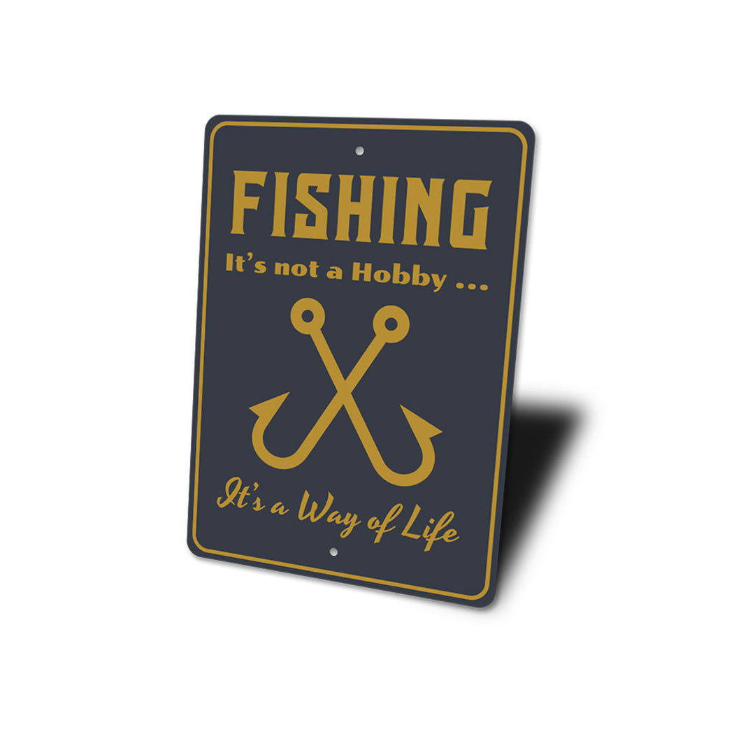 Fishing Hobby Sign