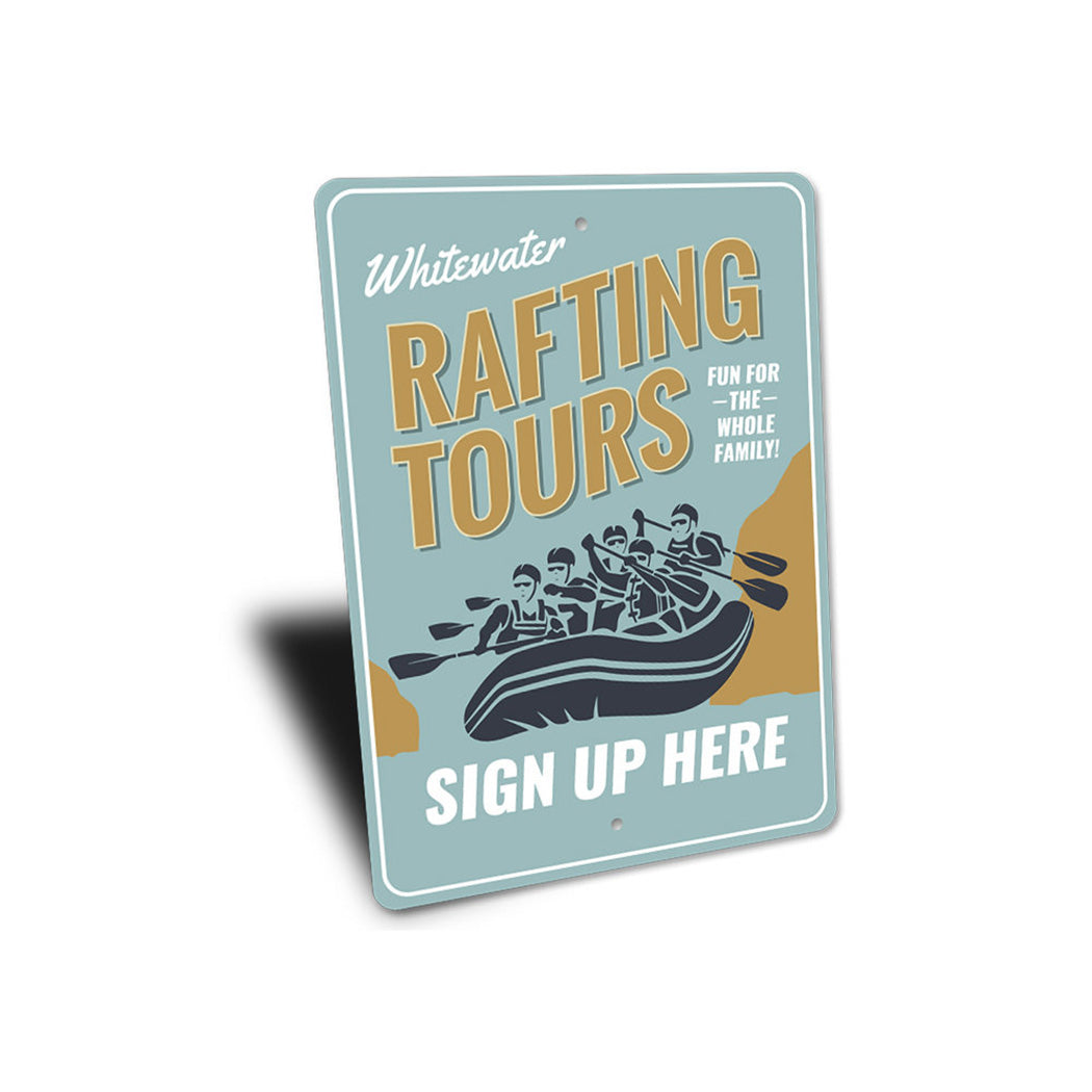 Whitewater Rafting Sign