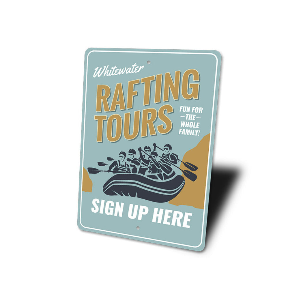 Whitewater Rafting Sign