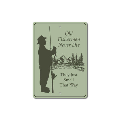 Old Fisherman Sign