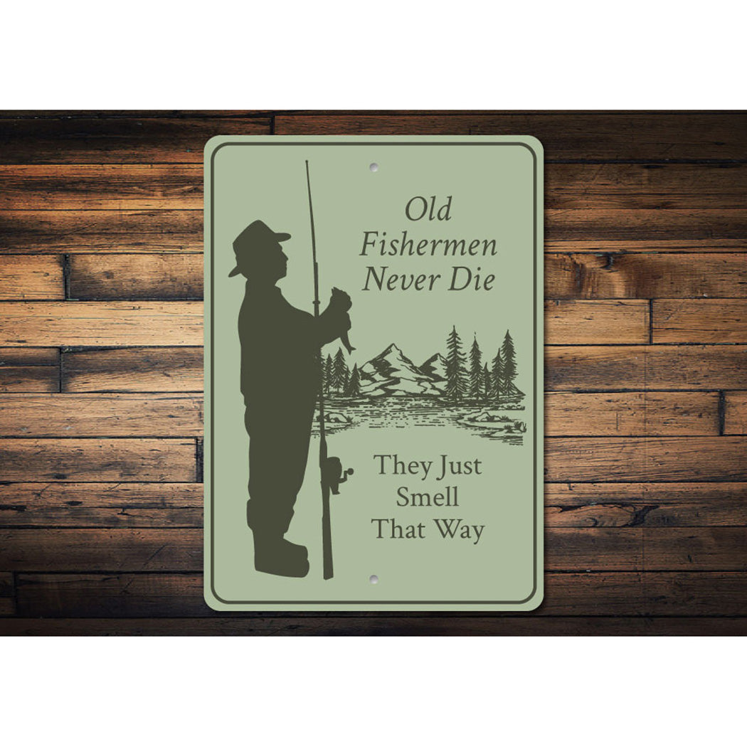 Old Fisherman Sign