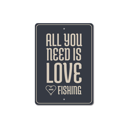 Fishing Lover Sign