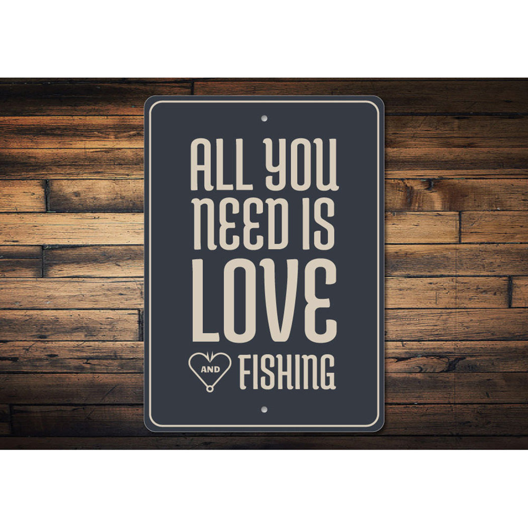 Fishing Lover Sign