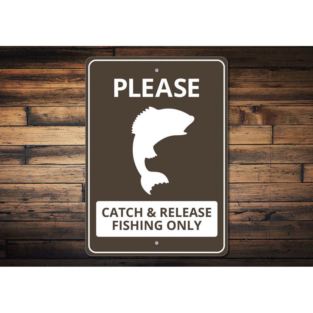 Fishing Notice Sign