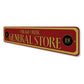Personalized General Store Sign
