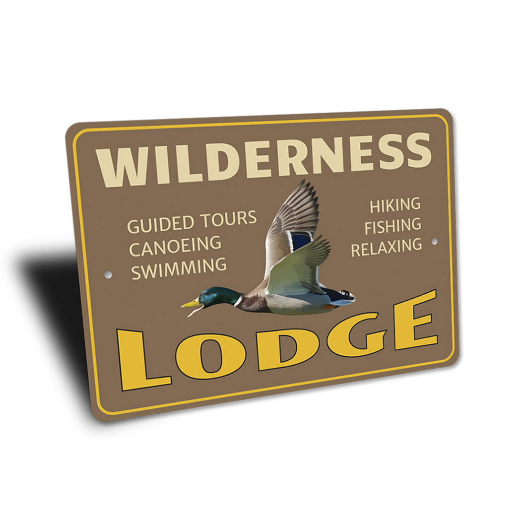 Wilderness Lodge Sign