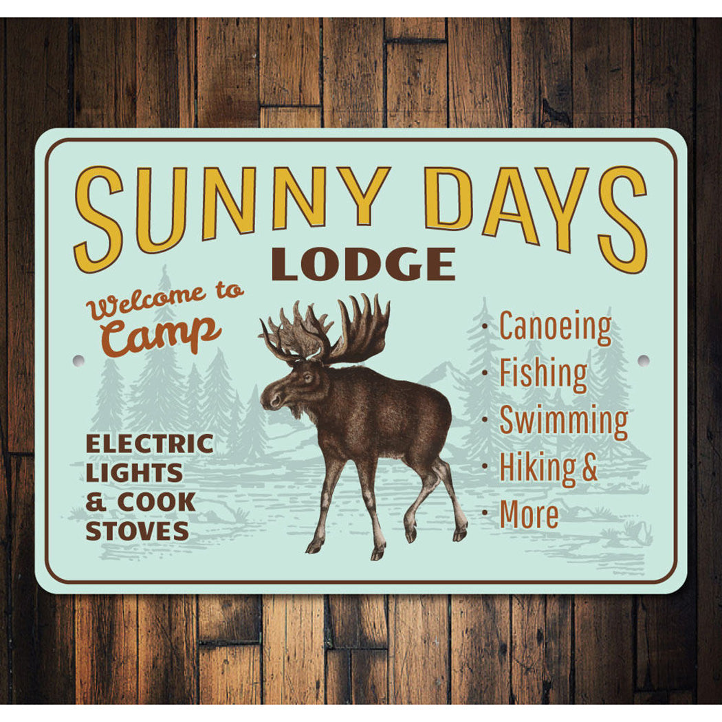 Lodge Name Sign