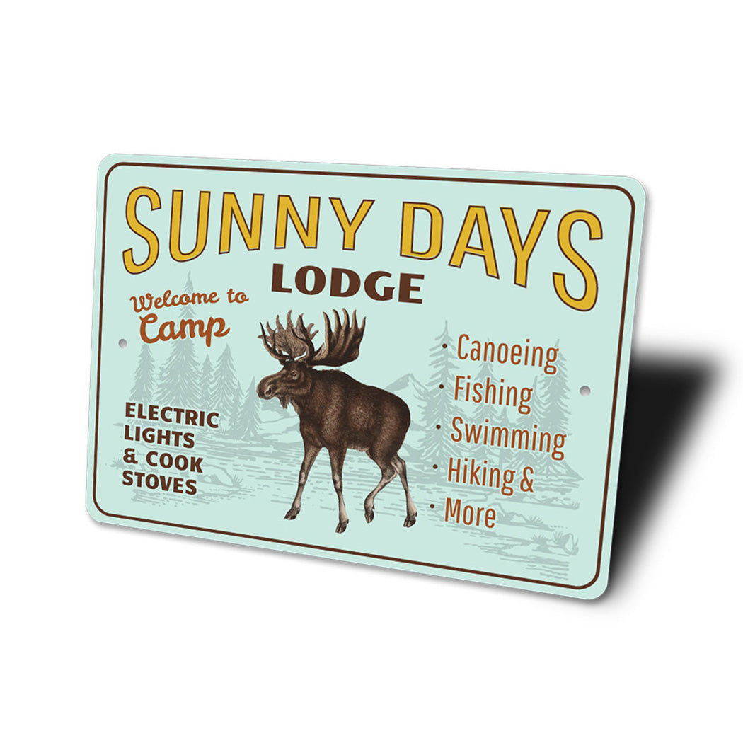 Lodge Name Sign