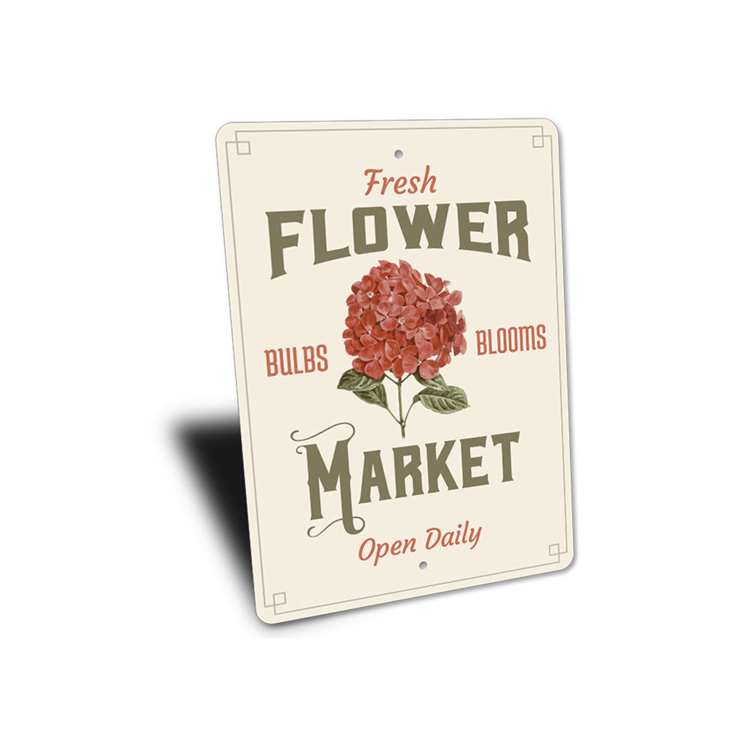 Flower Market Sign