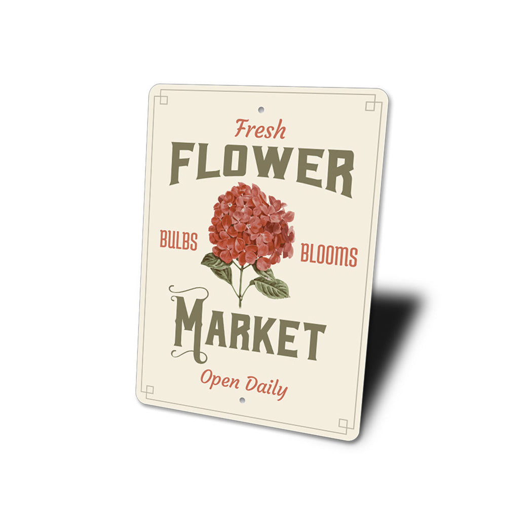 Flower Market Sign