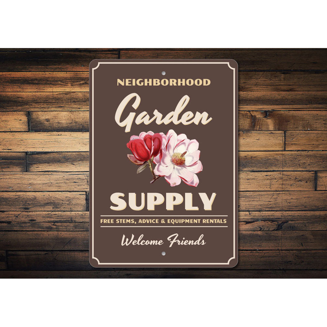 Garden Supply Sign