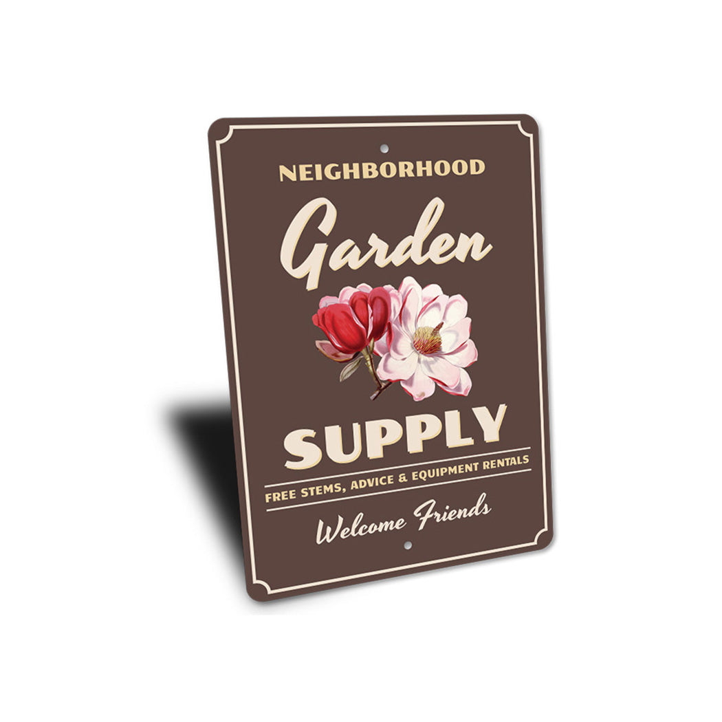 Garden Supply Sign