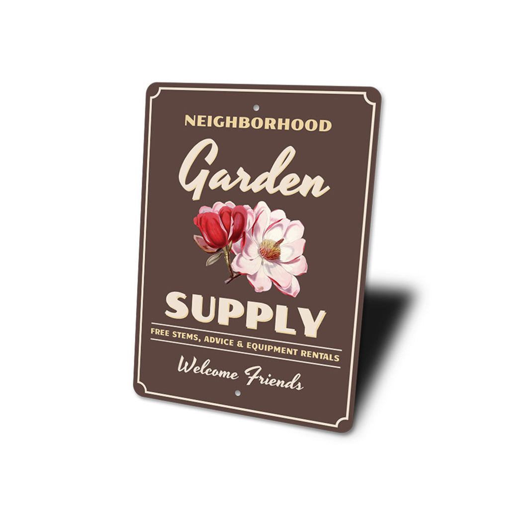 Garden Supply Sign