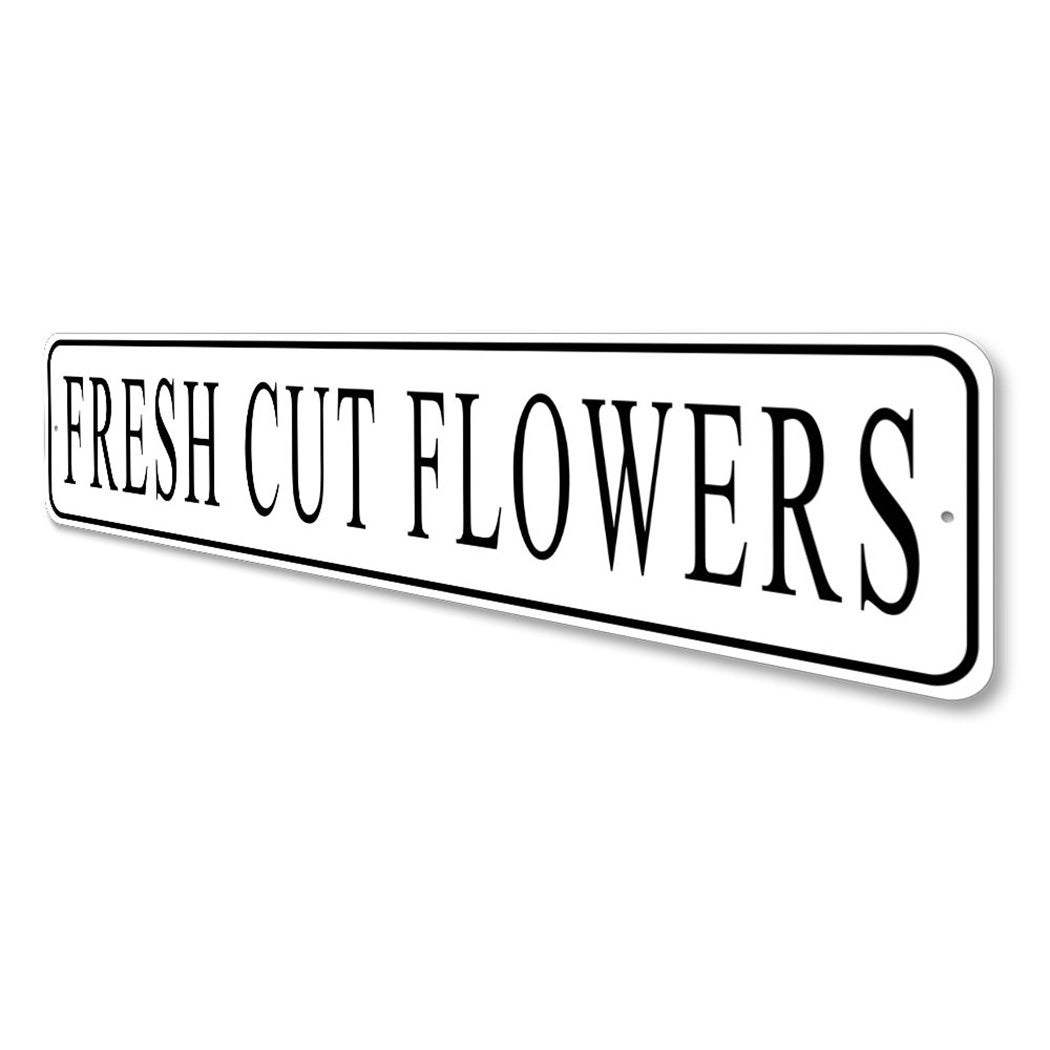 Fresh Cut Flower Shop Sign