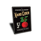 Hard Cider Sign