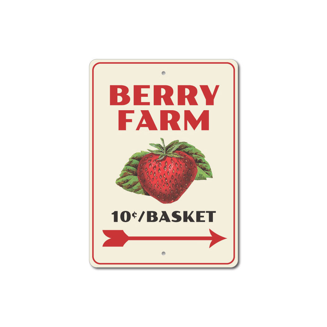 Berry Farm Sign