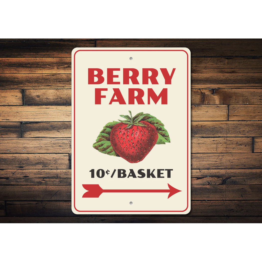 Berry Farm Sign