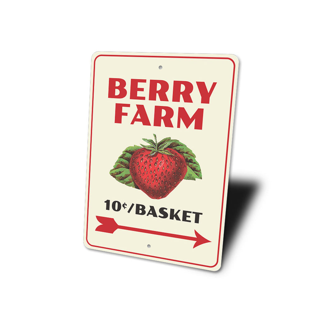 Berry Farm Sign