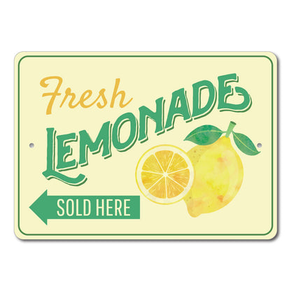 Fresh Lemonade Sign