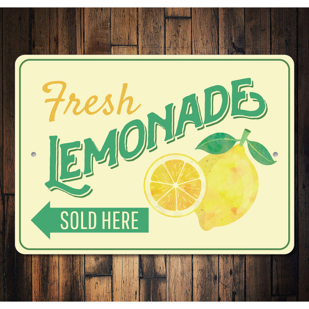 Fresh Lemonade Sign