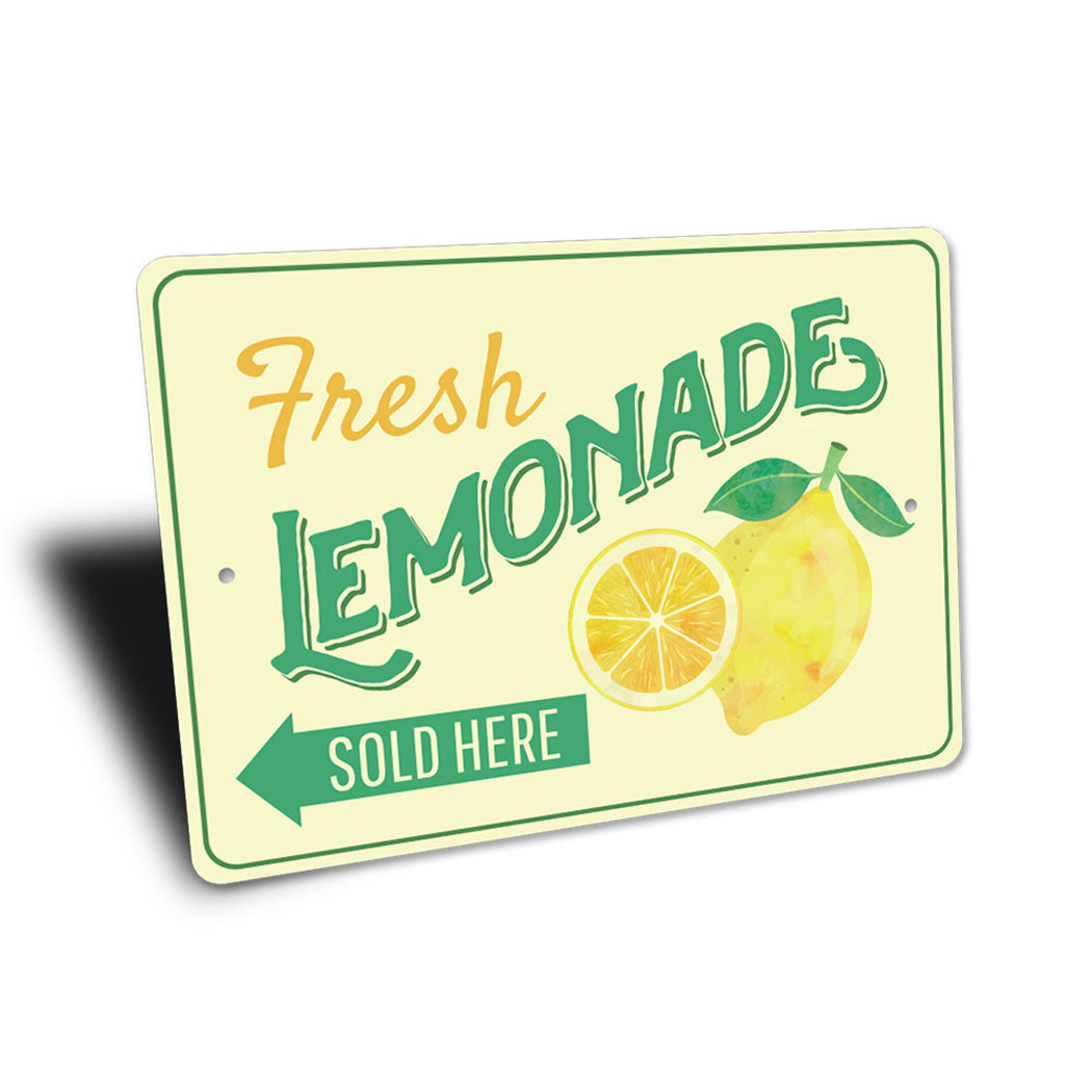 Fresh Lemonade Sign