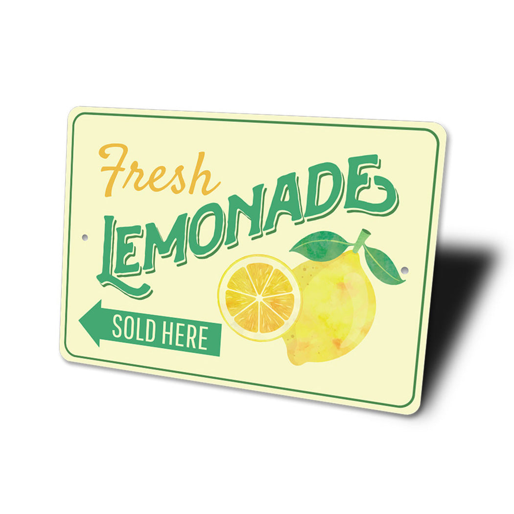 Fresh Lemonade Sign