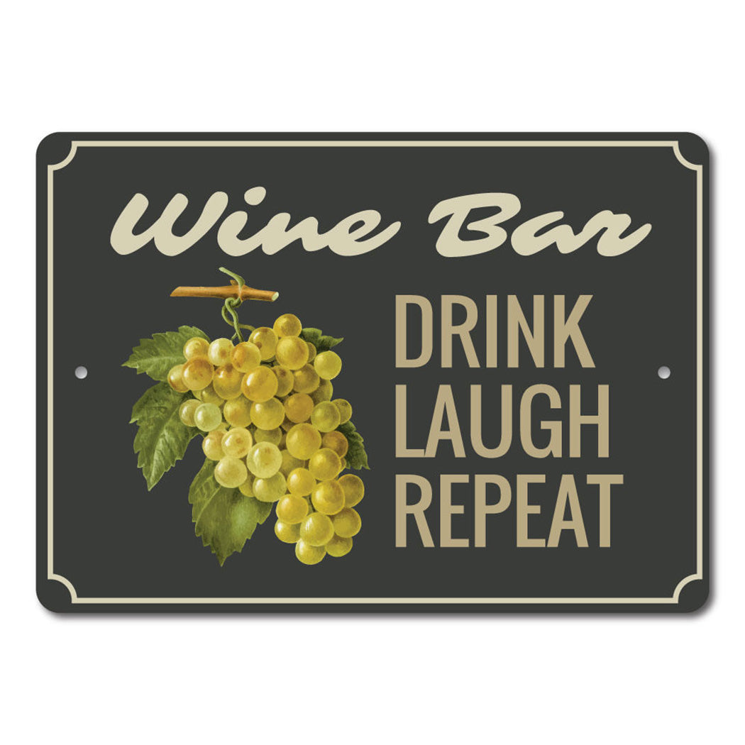 Wine Phrase Sign