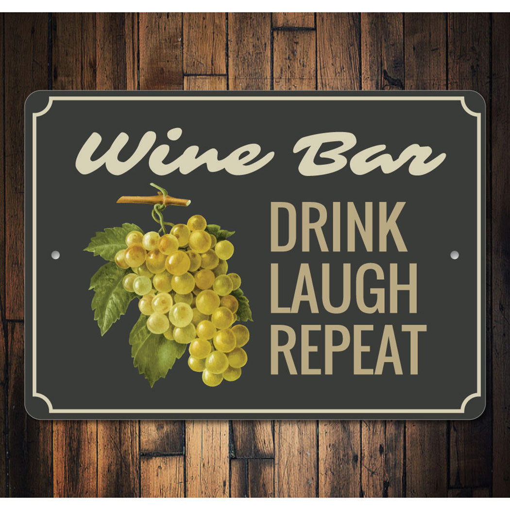 Wine Phrase Sign