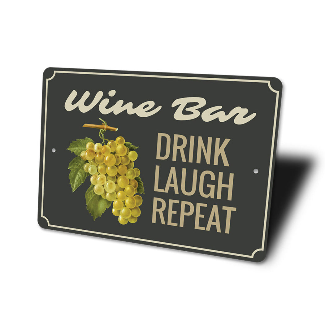 Wine Phrase Sign